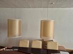 Twee vintage hanglampen, KEF + Bose speakers en meer..., Huis en Inrichting, Ophalen, Stof, Gebruikt, 50 tot 75 cm