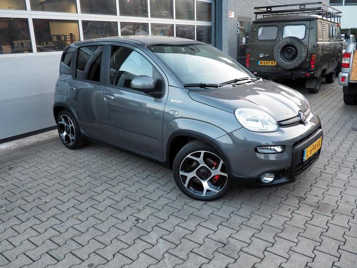Fiat Panda 1.0 Hybrid Sport CLIMA LM VELGEN PARKEER S NL AUT, Auto's, Fiat, Bedrijf, Te koop, Panda, ABS, Airbags, Airconditioning