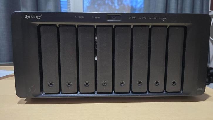 Te koop Synology DS1815+ NAS server, Computers en Software, NAS, Gebruikt, Ophalen of Verzenden