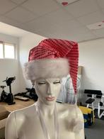 3 Kerstmutsjes Roze Glitter, Ophalen, Gebruikt