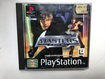 Star Wars Masters of Teräs Käsi PS1 Compleet beschikbaar voor biedingen