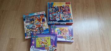 Paw patrol puzzel compleet pawpatrol beschikbaar voor biedingen