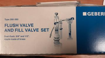 Geberit Flush Valve and Fill Valve Set beschikbaar voor biedingen