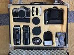 Canon analoog complete set, Audio, Tv en Foto, Fotocamera's Analoog, Ophalen, Zo goed als nieuw, Spiegelreflex, Canon