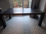 Massief eiken eettafel 200 x 100, Huis en Inrichting, Tafels | Eettafels, Ophalen, Gebruikt, 200 cm of meer, 50 tot 100 cm