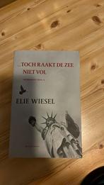 Toch raakt  de zee niet vol, Elie Wiesel, Boeken, Ophalen of Verzenden, Gelezen