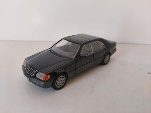 Cursor 291 Mercedes-Benz SE SEL W140 antraciet, Hobby en Vrije tijd, Modelauto's | 1:43, Gebruikt, Auto, Ophalen of Verzenden