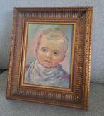 Schilderij van een kindje, Antiek en Kunst, Kunst | Schilderijen | Klassiek, Ophalen of Verzenden