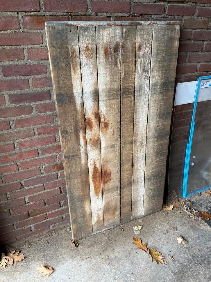 Vintage Steen Schot 74x133cm, Doe-het-zelf en Verbouw, Hout en Planken, Gebruikt, Plank, Overige houtsoorten, Minder dan 200 cm
