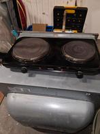 Elektrisch 2-pits kooktoestel, Witgoed en Apparatuur, Kookplaten, Ophalen of Verzenden, Gebruikt