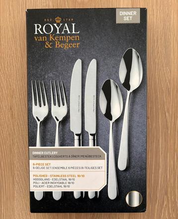 AH Royal van Kempen & Begeer dinner set diner bestek beschikbaar voor biedingen