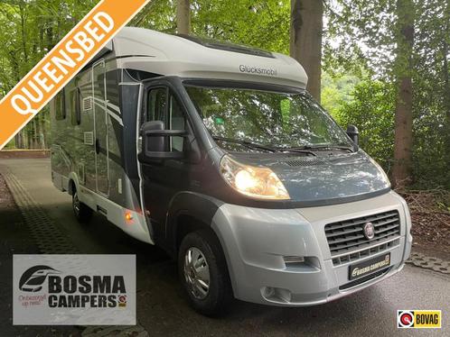 Dethleffs Glucksmobil 69 T Queensbed 2x Airco 77000 km 2014, Caravans en Kamperen, Campers, Bedrijf, tot en met 3, Half-integraal