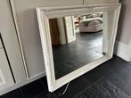 Grote Brocante spiegel, Gebruikt, 100 tot 150 cm, Ophalen of Verzenden, Rechthoekig