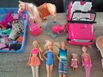 Barbie poppen set: Barbie huis, auto en paard, Ophalen of Verzenden, Zo goed als nieuw, Barbie