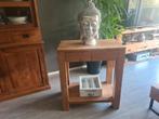 Teakhouten sidetable met lades; 75x45x85, Huis en Inrichting, Tafels | Sidetables, Ophalen, 50 tot 100 cm, Teakhout, Landelijk