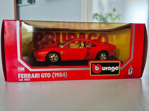 Ferrari GTO (1984), Hobby en Vrije tijd, Modelauto's | 1:24, Zo goed als nieuw, Auto, Bburago, Ophalen of Verzenden