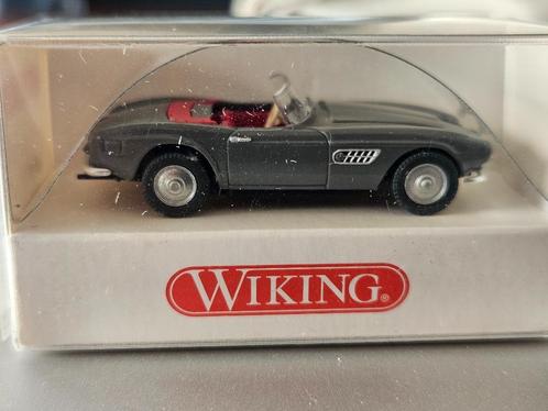 1:87 BMW 507 grijs cabriolet in OVP Wiking € 7, Hobby en Vrije tijd, Modelauto's | 1:87, Zo goed als nieuw, Auto, Wiking, Verzenden