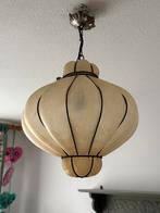 Set van Venetiaanse hanglamp en wandlamp, Huis en Inrichting, Lampen | Hanglampen, Ophalen, Minder dan 50 cm, Venetiaans, Glas