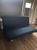 Slaapbank met Spijkerstof, Huis en Inrichting, Slaapkamer | Slaapbanken, Ophalen, Blauw, 210 cm, Tweepersoons