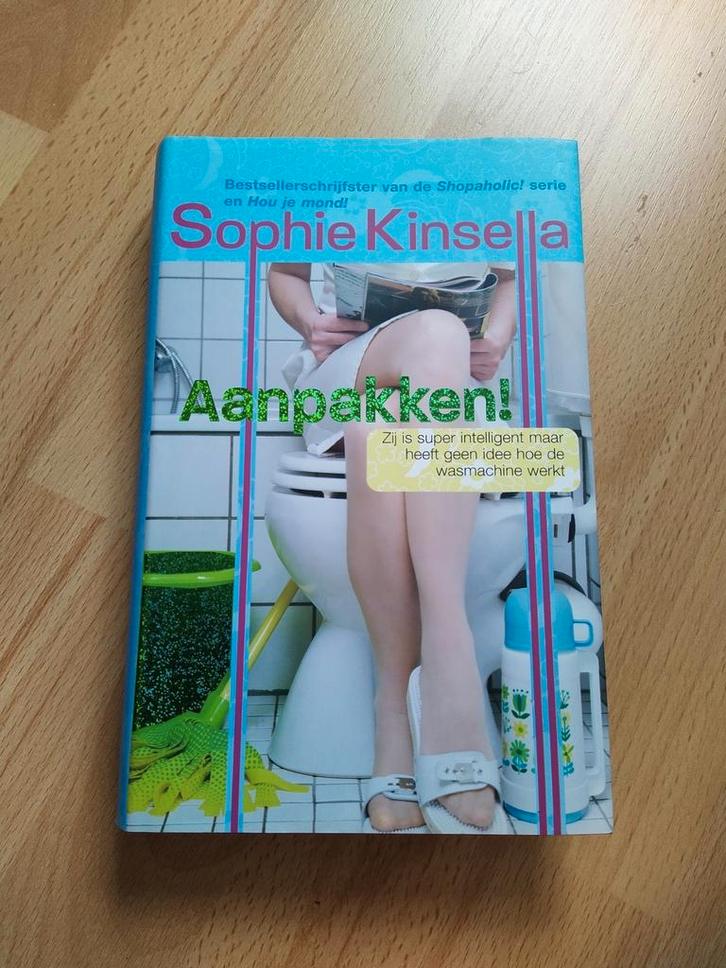 Boek. Sophie kinsella - aanpakken. Hardcover., Boeken, Chicklit, Zo goed als nieuw, Ophalen of Verzenden
