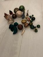 Kerstversiering, groen, beige, terra, Huis en Inrichting, Woonaccessoires | Overige, Ophalen of Verzenden, Zo goed als nieuw