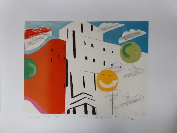 Grafiek van Xandra Donders, Antiek en Kunst, Kunst | Etsen en Gravures, Ophalen