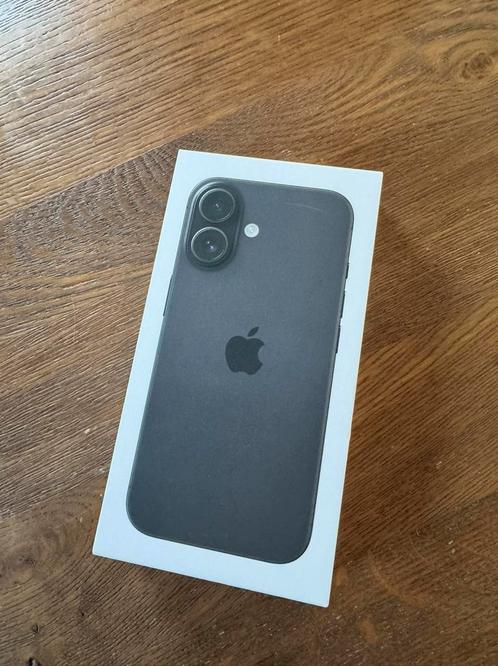 iPhone 16 128GB Zwart | Geseald + Garantie NIEUW, Telecommunicatie, Mobiele telefoons | Apple iPhone, Nieuw, 128 GB, Zonder abonnement