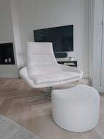 Fauteuil Hugo Montis incl. hocker, Huis en Inrichting, Fauteuils, Ophalen, Gebruikt, 75 tot 100 cm, 75 tot 100 cm