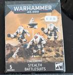 T'au Stealth Battlesuits warhammer 40k, Ophalen of Verzenden, Zo goed als nieuw, Warhammer 40000, Figuurtje(s)