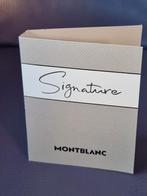 Montblanc Signature Sample, Verzenden, Nieuw
