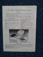 The Morley Bright Watermerk Detector alleen de handleiding, Ophalen of Verzenden, Boek of Tijdschrift