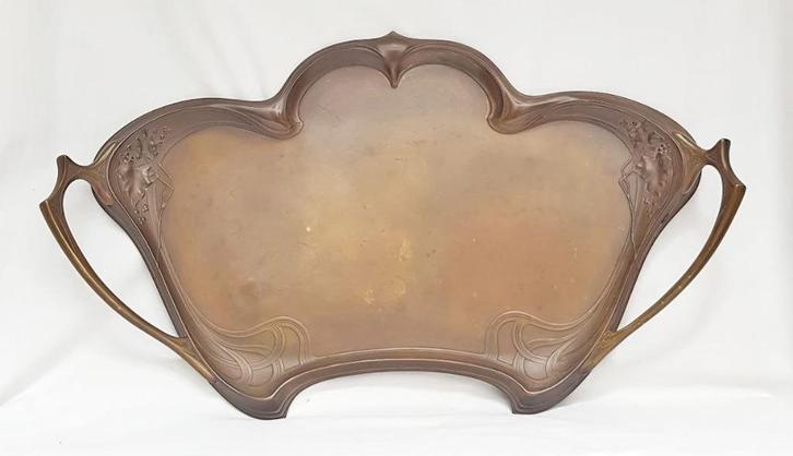 WMF groot dienblad Jugendstil., Antiek en Kunst, Antiek | Servies los, Ophalen of Verzenden