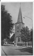Lunteren Dorpsstraat met Ned. H. Kerk., Ophalen of Verzenden, 1940 tot 1960, Gelopen, Gelderland