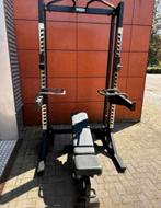 Technogym Pure Strength Halfrack, 147,5kg Gewichten, Bankje, Sport en Fitness, Fitnessmaterialen, Ophalen, Gebruikt, Overige typen