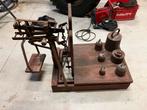 Antieke Weegschaal met Gewichten, Antiek en Kunst, Antiek | Gereedschap en Instrumenten, Ophalen