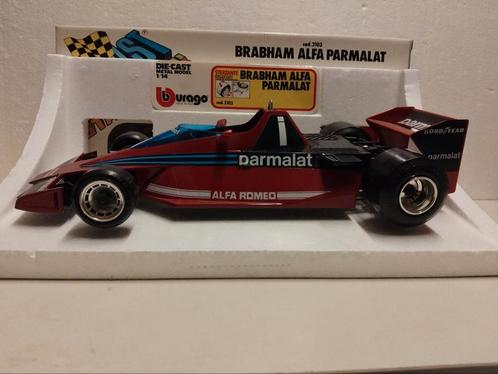 Alfa Romeo Brabham Parmalat Bburago #2103 code 1:14 KRD, Hobby en Vrije tijd, Modelauto's | 1:5 tot 1:12, Zo goed als nieuw, Auto
