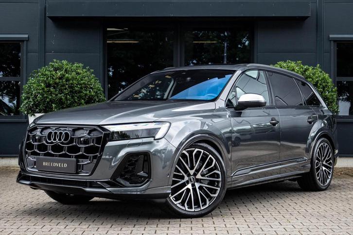 Audi SQ7 4.0 TFSI 507pk 7p, Keramisch, B&O Advanced, Full-op, Auto's, Audi, Te koop, SQ7, 360° camera, 4x4, ABS, Achteruitrijcamera