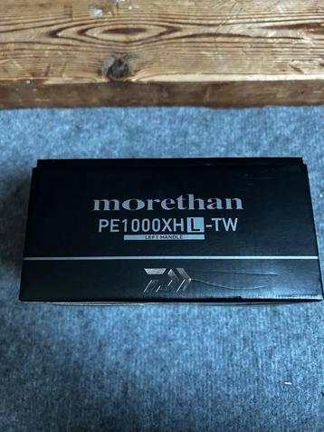 Molen Daiwa Morethan PE 1000 XHL-TW beschikbaar voor biedingen