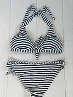 Blauw,- /wit gestreepte bikini O’Neill, Kleding | Dames, Badmode en Zwemkleding, Blauw, Ophalen of Verzenden, Gedragen, O’Neill