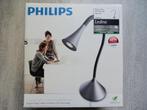 Philips Ledino tafellamp grijs, Ophalen of Verzenden, Nieuw, Minder dan 50 cm
