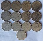 12 Juliana guldens en 1 gulden van beatrix, Ophalen of Verzenden, Koningin Juliana, 1 gulden, Setje