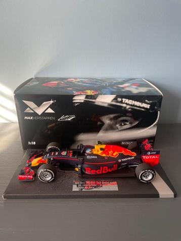 Max Verstappen auto 1:18 2016 Spanish GP Winner beschikbaar voor biedingen