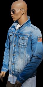 Pme Legend stretch spijkerjas / jeans jack / denim jacket (M, ., Ophalen of Verzenden, Zo goed als nieuw, .
