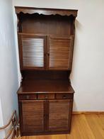 Houten buffetkast met lades en deuren, Ophalen, Gebruikt, 100 tot 150 cm, Klassiek