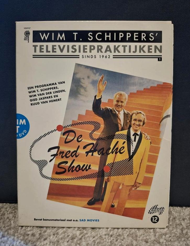 Wim T. Schippers - De Fred Hache Show (1971-1972), Cd's en Dvd's, Dvd's | Tv en Series, Zo goed als nieuw, Komedie, Vanaf 12 jaar