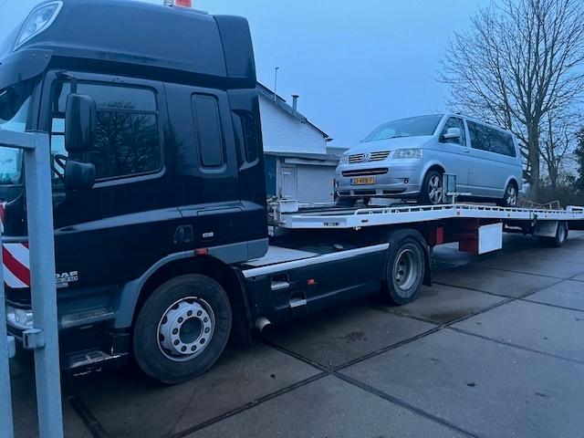 Daf CF  +  Auto/Caravantransport oplegger, Auto's, Vrachtwagens, Bedrijf, Ophalen