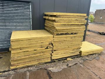 Gebruikte harde persing steenwolplaten 1,2mx1mx D= 6 of 10cm beschikbaar voor biedingen
