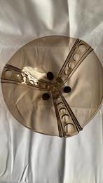 Glazen schaal prachtig doorsnee 29 cm 7 cm hoog, Antiek en Kunst, Antiek | Glas en Kristal, Ophalen of Verzenden