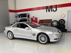 Mercedes Benz SL55 AMG (R230) 1:18 Maisto Zilver MJ, Hobby en Vrije tijd, Modelauto's | 1:18, Ophalen of Verzenden, Zo goed als nieuw