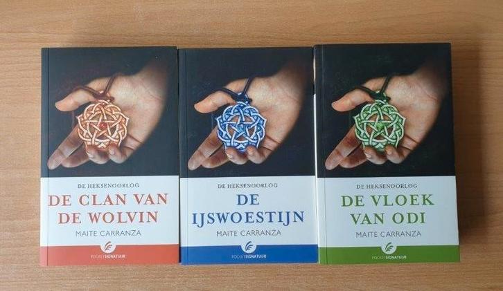 Maite Carranza - De Heksenoorlog, Boeken, Fantasy, Gelezen, Ophalen of Verzenden